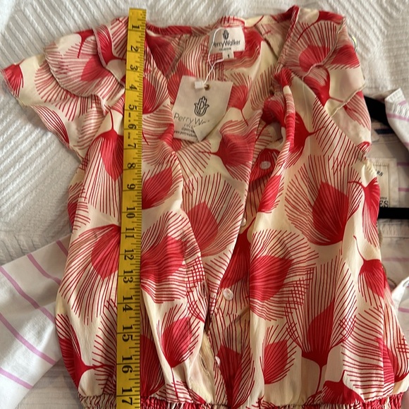 NEW! Perry Walker Jenny Mini II Silk Palm Frond - Picture 9 of 10